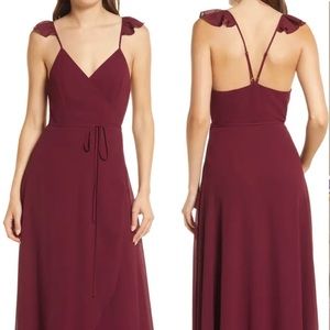Lulus Burgundy Dress